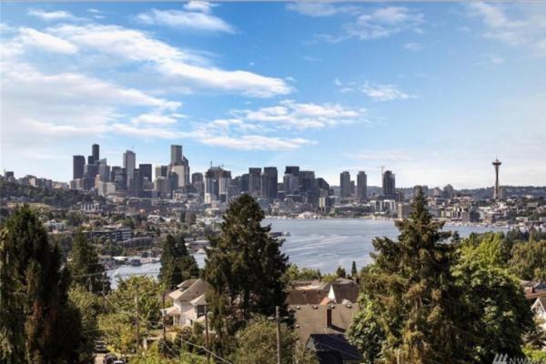 Rooftop Patio With Waterview, Private Garden & Grill 3Br 3Ba- Modern Cityscape Σιάτλ Εξωτερικό φωτογραφία